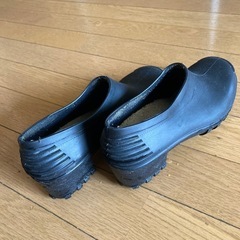 レディース　フランス製　レインシューズ　23.5cmの画像