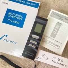 美品【アルコールチェッカー】FA-900 藤田電機製作所 飲酒運...