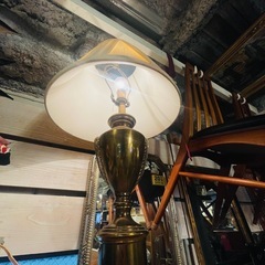 【武蔵小山店】　配送可！　  EthanAllen イーセンアレン テーブルランプ テーブルライト デスクライト スタンドライト ランプ 照明器具 間接照明 真鍮 ブラス ブラスランプ 真鍮ランプ アンティーク アンティークランプ ビンテージ ビンテージランプ ヴィンテージ レトロ 輸入家具 高級感 クラシック モダン インテリア照明 アメリカ家具 ethan allen tablelamp table lamp desk stand light accent antique vintage brassの画像