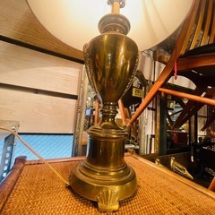 【武蔵小山店】　配送可！　  EthanAllen イーセンアレン テーブルランプ テーブルライト デスクライト スタンドライト ランプ 照明器具 間接照明 真鍮 ブラス ブラスランプ 真鍮ランプ アンティーク アンティークランプ ビンテージ ビンテージランプ ヴィンテージ レトロ 輸入家具 高級感 クラシック モダン インテリア照明 アメリカ家具 ethan allen tablelamp table lamp desk stand light accent antique vintage brassの画像