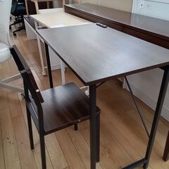 ★リユースのサカイつくば店★TK5761  デスクセット　椅子付...