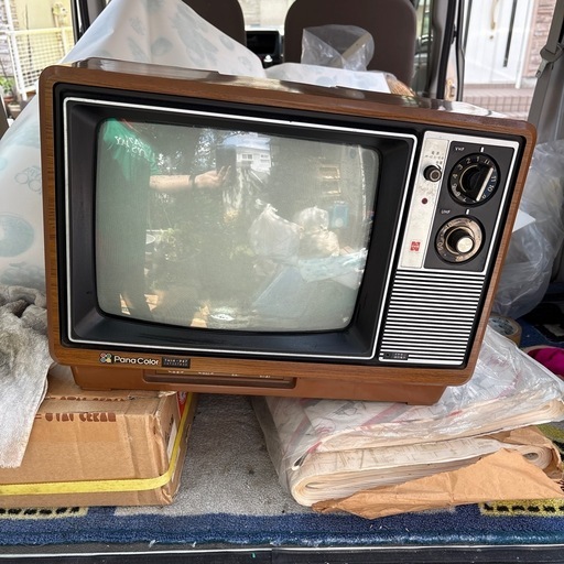パナカラー ブラウン管テレビ 18インチ　1977年製 パナカラー ブラウン管テレビ 18インチ 1977年製 パナカラー