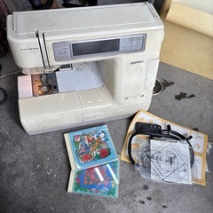 ジャノメ　GRAPHICA モデル8000 ミシン　現状　