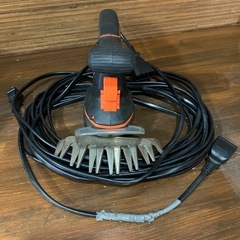 BLACK+ DECKER GSH 1000 TYPE JP01 2in1ポールヘッジ＆庭木バリカン　草刈機　芝刈り機の画像