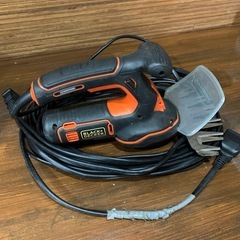 BLACK+ DECKER GSH 1000 TYPE JP01 2in1ポールヘッジ＆庭木バリカン　草刈機　芝刈り機の画像