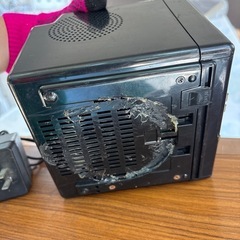 昭和レトロポータブルミニテレビの画像