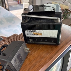 昭和レトロポータブルミニテレビの画像