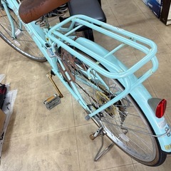 中古品 DAIWA CYCLE(ダイワサイクル)  Bruges  シティサイクル 自転車 6段階 変速付き 26インチ 水色 ブルージュ 最終値下げ‼️の画像