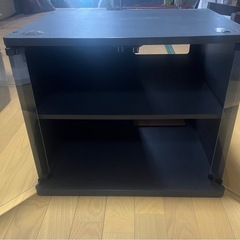 テレビ台 ガラス扉付の画像