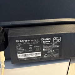 Hisense 40BK2 液晶テレビの画像