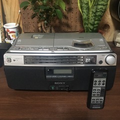 SONY ラジカセ
