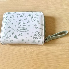 ★ CAT 猫の可愛いウォレット 財布 二つ折 未使用★の画像