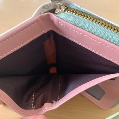 ★ CAT 猫の可愛いウォレット 財布 二つ折 未使用★の画像