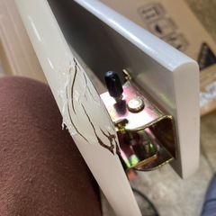 不二貿易(Fujiboeki) ローテーブル 折りたたみテーブル 幅75×奥行50×高さ32cm ホワイト UV塗装 お手入れ簡単 角が丸い ルーチェ 38416の画像
