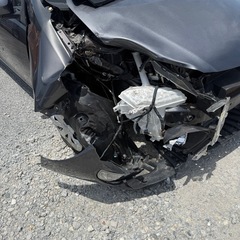 低走行28000km 車検12月　アクア　事故車　HVバッテリー新品交換済みの画像
