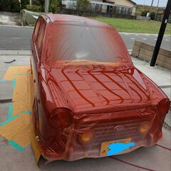 車、バイク　塗装やります。ちょっとした小物からも可能