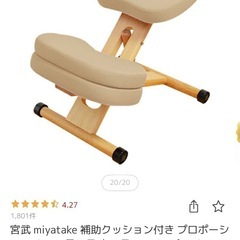 宮武 miyatake 補助クッション付き プロポーションチェア