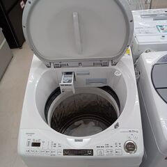 リユースのサカイ栃木店★ジモティ割あり★ SHARP 洗濯機 ES-TX8F 8.0kg 22年製 動作確認／クリーニング済み TC9533の画像