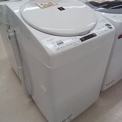 リユースのサカイ栃木店★ジモティ割あり★ SHARP 洗濯機 ES-TX8F 8.0kg 22年製 動作確認／クリーニング済み TC9533の画像