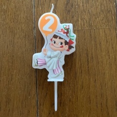 ペコちゃん数字キャンドル　2の画像