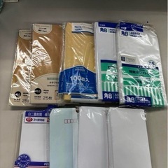 封筒セット 長形4号 角形8号