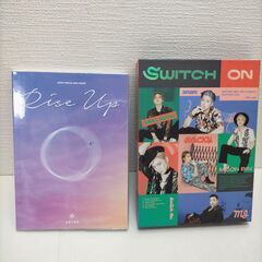 ASTROのミニアルバム　Rise Up，SWITCH ON　セ...