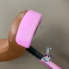 一輪車　パールピンク　16インチの画像
