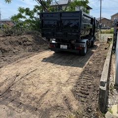 残土 畑の土 重機で積み込みします♪ の画像