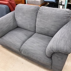 🛋️IKEA イケア🛋️2Pソファ🛋️グレー🛋️肉厚🛋️マーブル...
