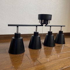 ⚜️ 美品✨シーリングライト 4灯レトロ オシャレ ペンダント ...