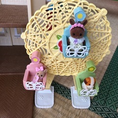 シルバニアファミリー　赤い屋根の大きなお家　観覧車　赤ちゃんの画像