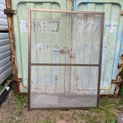 アルミサッシ 網戸付きの画像