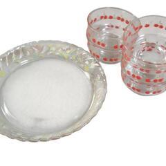 レトロ 食器 平皿 デザート容器セット