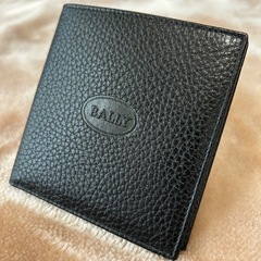 バリー二つ折り財布コンパクトウォレットさいふ小銭入れ有折り畳み財...