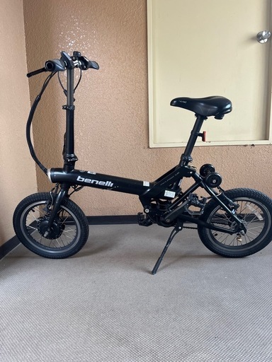 Benelli　ベネリ　mini Fold16 マットブラック mini Fold 16 | ベネリ 電動アシスト自転車