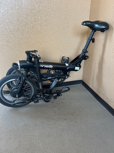 Benelli　ベネリ　mini Fold16 マットブラック mini Fold 16 | ベネリ 電動アシスト自転車