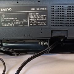 ダブルラジカセ U4-W26 SANYOの画像