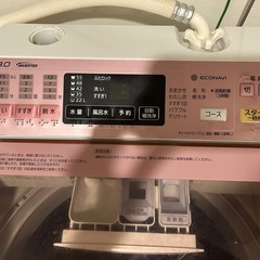 【Panasonic】縦型洗濯機　NA-FA80H1の画像