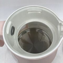 TIGER タイガー 電気ケトル わく子 ピンク ポッド ケトル  通電のみ確認済★K2169T5の画像