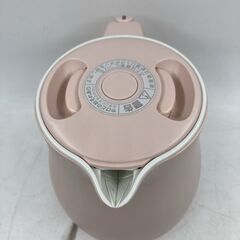 TIGER タイガー 電気ケトル わく子 ピンク ポッド ケトル  通電のみ確認済★K2169T5の画像