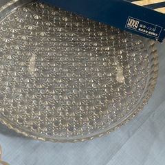未使用ガラス皿セットオマケ付の画像