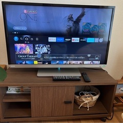 テレビモニターとテレビ台のセット