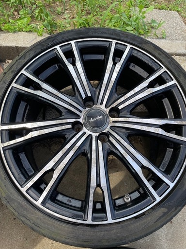 引取 advanti racing 205/40R17 タイヤ4本セット アルミホイール　ホイール 