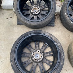 引取 advanti racing 205/40R17 タイヤ4本セット アルミホイール　ホイール の画像