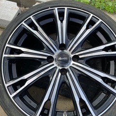 引取 advanti racing 205/40R17 タイヤ4本セット アルミホイール　ホイール の画像