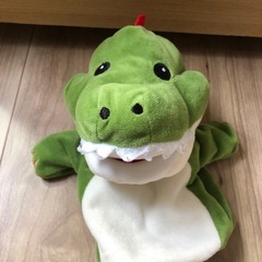 パペット　恐竜　ぬいぐるみの画像