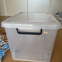 【受付終了】収納ボックス（キャスター付き）