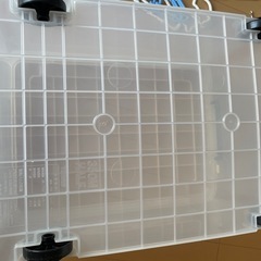 【受付終了】収納ボックス（キャスター付き）の画像