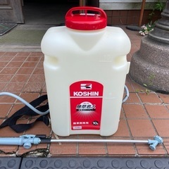 工進　KOSHIN 除草名人　除草剤専用乾電池式スプレー　JS-10 中古品　ジャンク扱いの画像