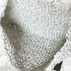 【極美品】アンテプリマ ワイヤーバッグ ハンドバッグ スクエア ミニ フラワーチャーム付きの画像